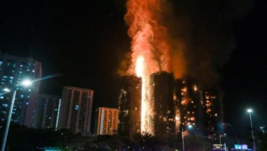 44 killed in Hong Kong high-rise fire, 3 arrested