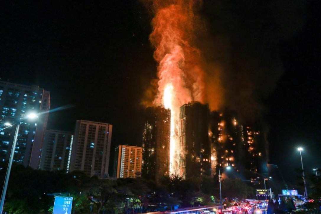 44 killed in Hong Kong high-rise fire, 3 arrested