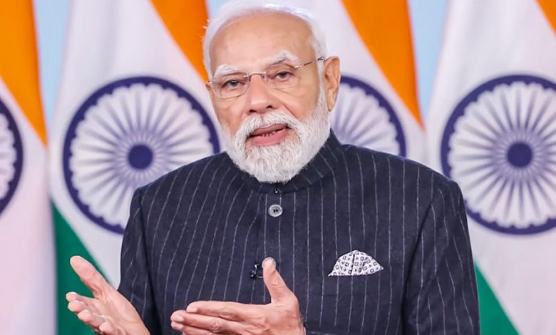 PM Modi inaugurates Skyroot's Infinity Campus, Vikram-I rocket displayed