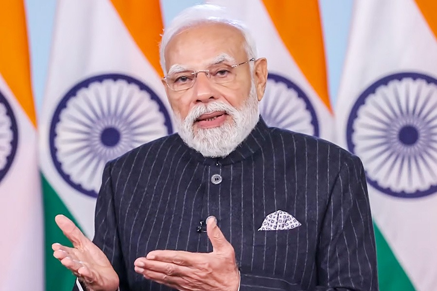 PM Modi inaugurates Skyroot's Infinity Campus, Vikram-I rocket displayed