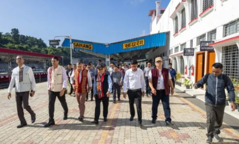 Mizoram: More than 18,000 ILPs issued at Sairang railway station in three months.