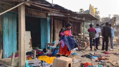 Assam: The night was spent amidst fire and fear; hundreds of families fled from Karbi Anglong