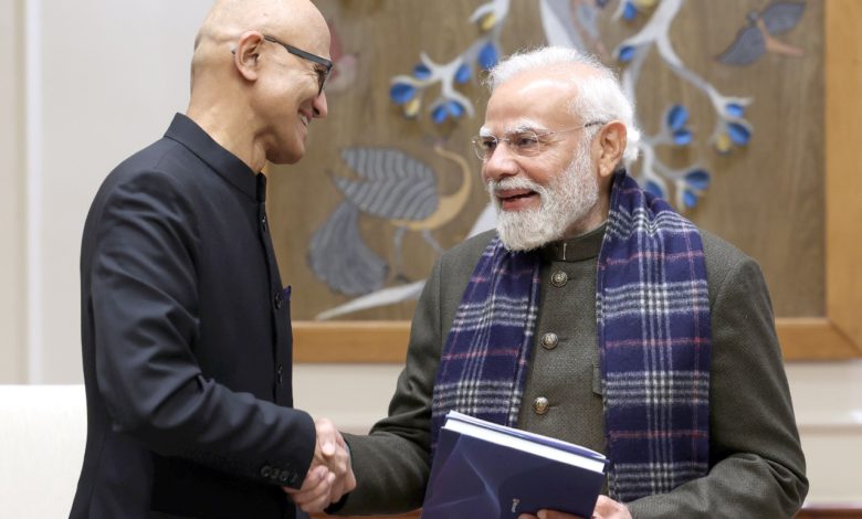 PM Modi: Microsoft's investment will help in creating a better world.