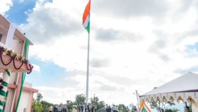 The Governor of Mizoram inaugurated the state's tallest tricolor flag in Aizawl.