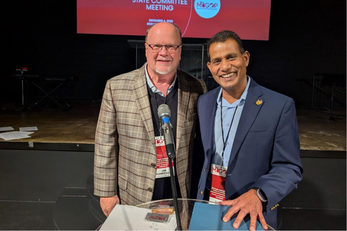 Indian American Sunny Reddy has been elected co-chair of the Michigan GOP