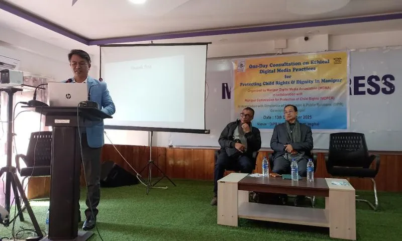 Journalists in Manipur receive training, with an emphasis on ethical reporting in children's cases.