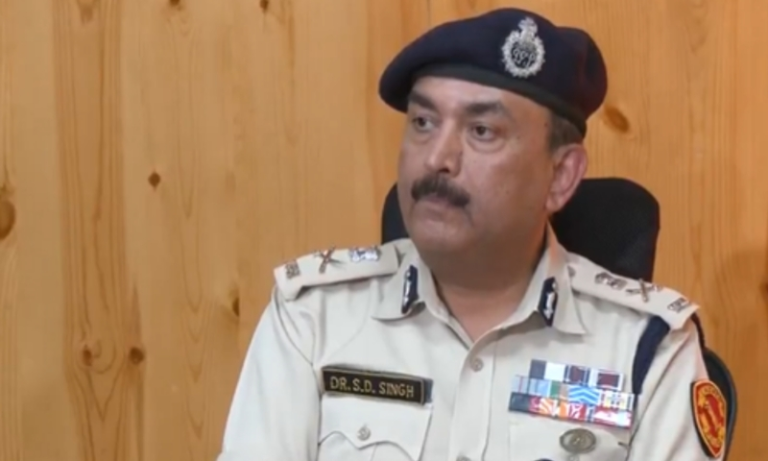 SD Singh Jamwal appointed as new DGP of Arunachal Pradesh