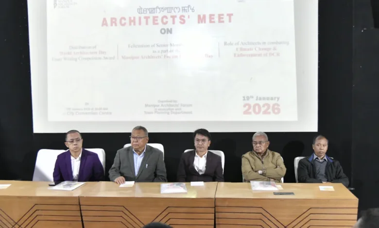 Manipur Architects Meet stresses legal standards and green design