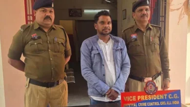 Fake CID officer arrested in CG, used to show off by putting a board on Scorpio