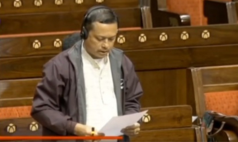 The MP sought support from the central government to boost industries in Manipur.