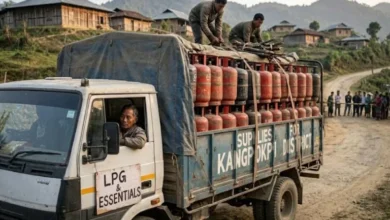 Manipur: Fuel crisis in Kangpokpi due to highway blockade; LPG price hits ₹5,000.