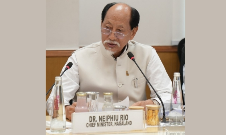 NITI Meet: CM Rio presents case for Nagaland's infrastructure and special grant