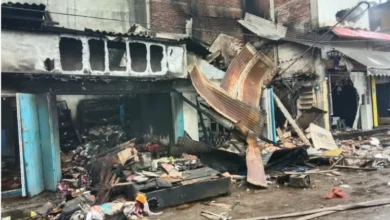 Assam: Seven shops gutted in massive fire at Doomdooma market; safety concerns rise