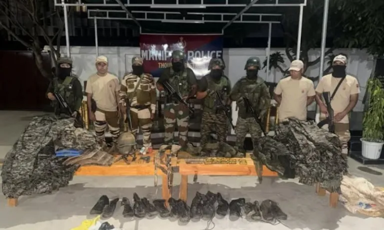 Extortion racket using a fake weapon busted: Security forces nab an accused in Manipur.