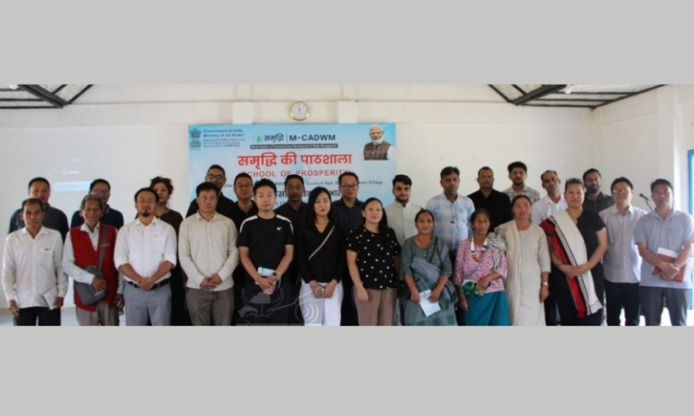 Nagaland: Two villages in Peren selected for the Centre's modern irrigation scheme