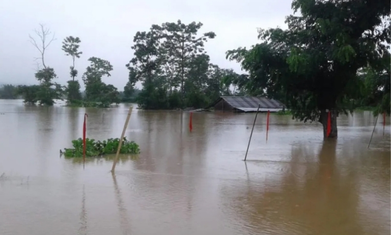 Deluge in Golaghat: Dozens of villages in Khumtai submerged, 52,000 people affected